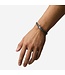 Buddha to Buddha Bracelet Edwin Mini Black Ruthenium Silver