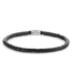 Rebel & Rose Slices - The Black Stone - 4mm Perlenarmband L