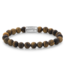 Rebel & Rose Matt Tiger Lily - 8mm Perlenarmband L