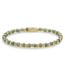 Rebel & Rose Mix Glass Rocks Secret Garden gold-coloured - 4mm Perlenarmband S