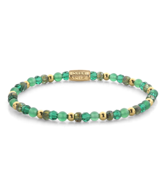 Green Morning Glam Rocks - 4mm S