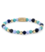 Rebel & Rose Winter Blues - 6mm kralenarmband S
