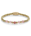 Rebel & Rose Yellowgold meets Cherry Rose - 6mm Perlenarmband S