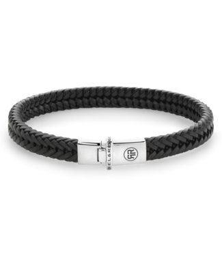 Small Braided Hermes Black L