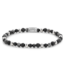 Rebel & Rose Shiny Night - 4mm Perlenarmband S