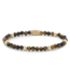 Rebel & Rose Tiger Lily gold-coloured - 4mm beaded bracelet S