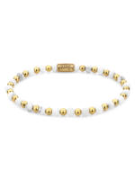 Rebel and Rose Mix Virgin White gold-coloured - 4mm S