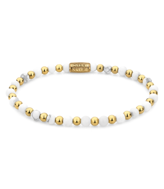 Mix Virgin White gold-coloured - 4mm S