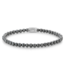 Rebel & Rose Grey Silver Shine - 4mm Perlenarmband S