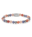 Rebel & Rose Pink Summer Vibes silver-coloured - 6mm Perlenarmband M