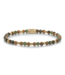 Rebel & Rose Rainforest gold-coloured - 4mm beaded bracelet S