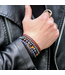 Rebel & Rose Blue Rain Vintage - 8mm Perlenarmband L