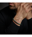 Rebel & Rose Green Rocks - 8mm beaded bracelet L