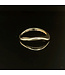 Geelgouden ring maat 17