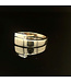 Bicolor ring maat 17