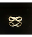 Geelgouden ring maat 15,75