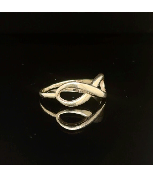 Geelgouden ring maat 15,75