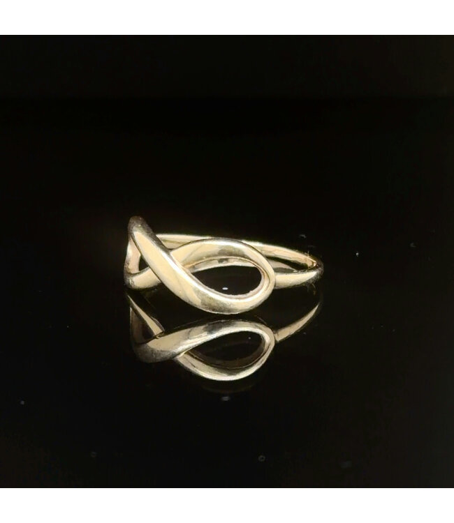 Geelgouden ring maat 15,75