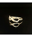 Geelgouden ring maat 15,75