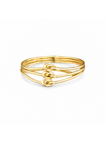Occasions Geelgouden fantasiering maat 17