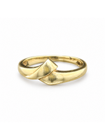Occasions Geelgouden fantasiering maat 17 1/4