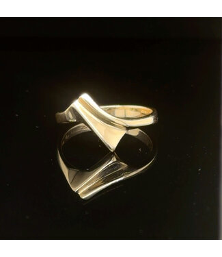 Geelgouden ring maat 16,75