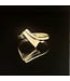 Geelgouden ring maat 16,75