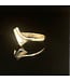 Geelgouden ring maat 16,75
