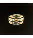 Geelgouden ring met citrien maat 18