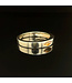 Geelgouden ring met citrien maat 18