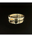 Geelgouden ring met citrien maat 18