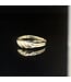 Geelgouden fantasiering maat 16,5