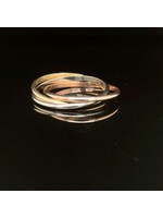 Occasions Tricolor gouden ring maat 17 1/4