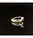 Geelgouden ring maat 14