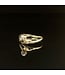Geelgouden ring maat 14