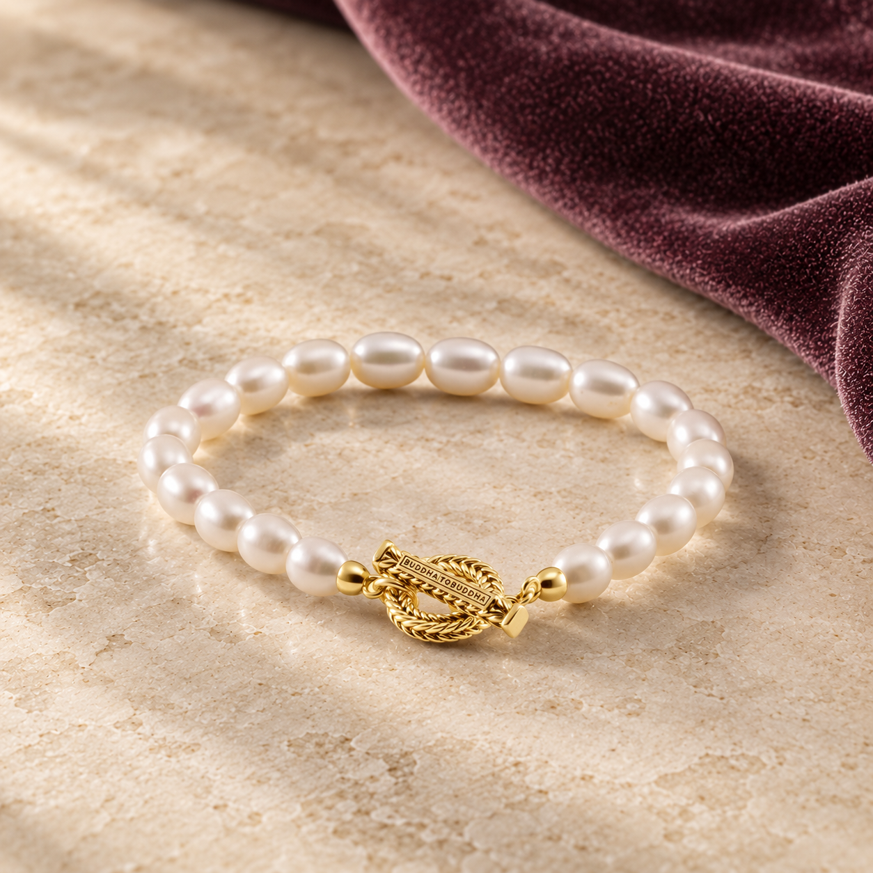 Shop Buddha to Buddha gold plated bracelets at Juwelier De Vaal