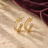 Buddha to Buddha gold earrings