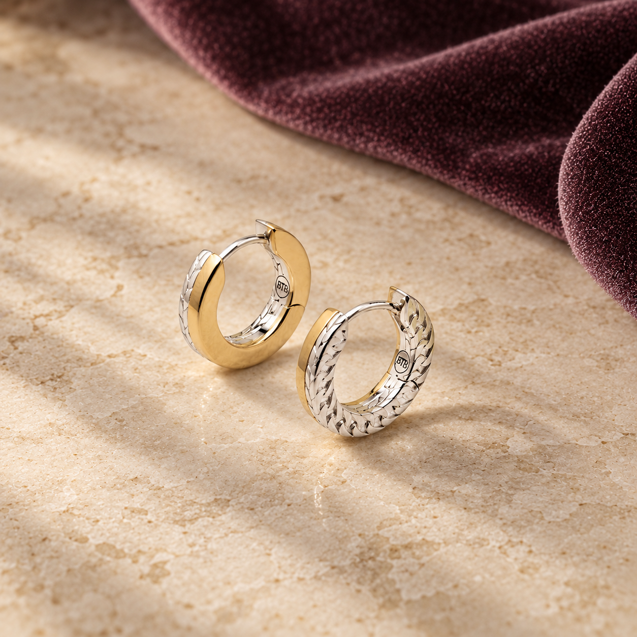 Shop Buddha to Buddha gold plated earrings at Juwelier De Vaal