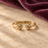 Buddha to Buddha gold rings