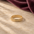 Buddha to Buddha gold plated rings