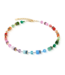 COEUR DE LION GeoCUBE® Iconic Precious Halskette Rainbow 4905/10-1520