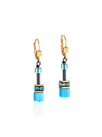 Coeur de Lion COEUR DE LION GeoCUBE® Ohrringe Rainbow goldfarben 2838/20-1573