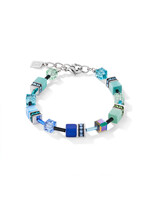 Coeur de Lion COEUR DE LION GeoCUBE® bracelet blue-green 2838/30-0705
