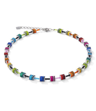COEUR DE LION GeoCUBE® Classic necklace multicolour 4409/10-1500