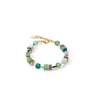 COEUR DE LION GeoCUBE® Iconic Precious bracelet green 4905/30-0500