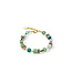 COEUR DE LION GeoCUBE® Iconic Precious Armband grün 4905/30-0500