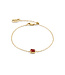 COEUR DE LION Birthstone Januar Armband roter Achat 1301/30-0300