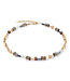 COEUR DE LION GeoCUBE® Chunky Chain necklace brown 4524/10-1116