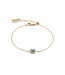 COEUR DE LION Birthstone März Armband blauer Aventurin 1301/30-0700