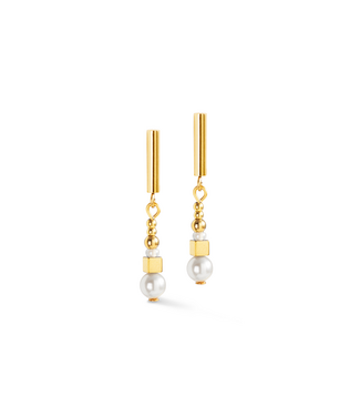 COEUR DE LION Shimmering Princess Pearls oorbellen wit 4312/21-1416